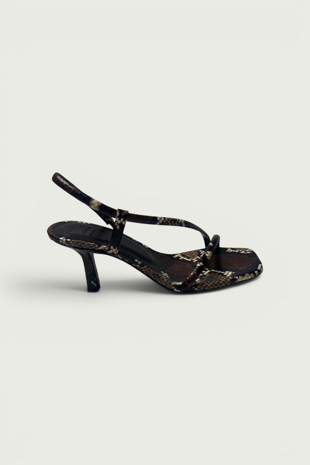 Gaia Slingback - Snakeskin