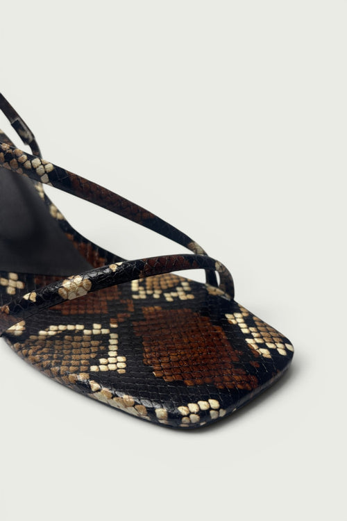 Gaia Slingback - Snakeskin